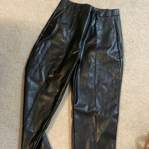 Shein leather pants!